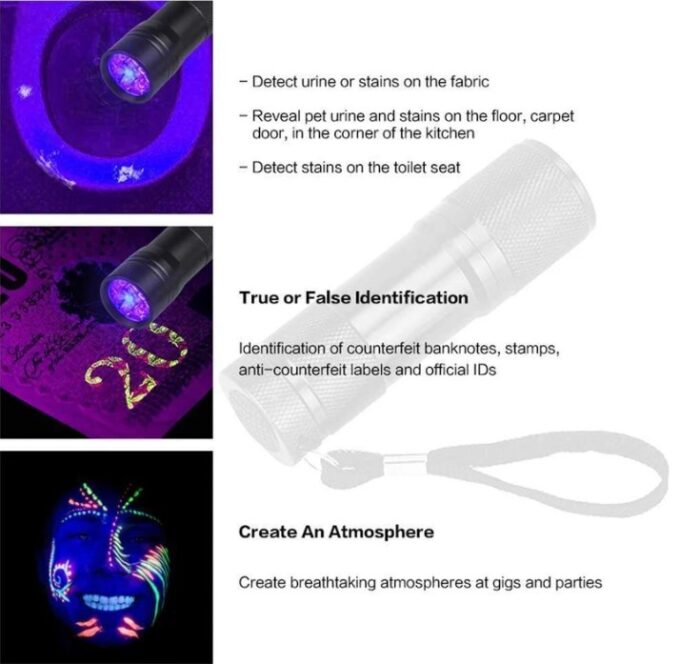 Ultraviolet LED Flashlight - Image 2