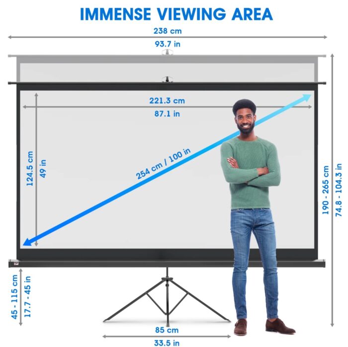 Projector Screen 100 inch - Image 2